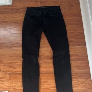 J Brand black jeans, like new